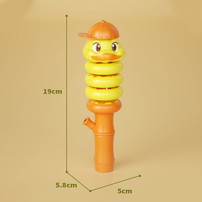 Cartoon Animal Shape Snake Twisting Hand Held Whistle Toy