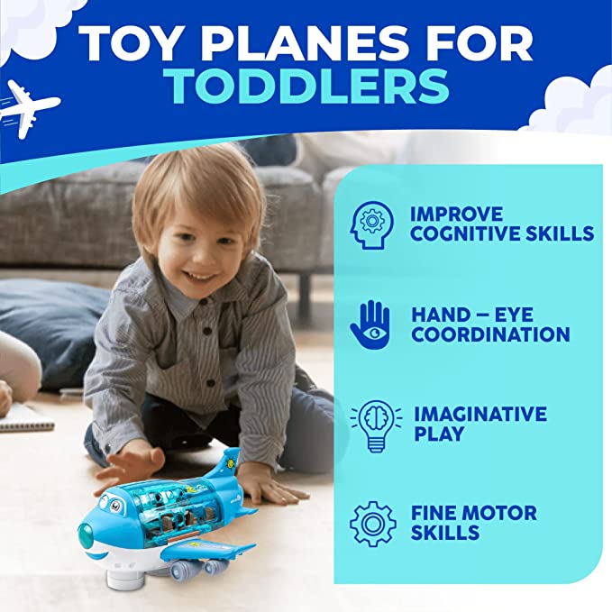 (🎁UP TO 49% OFF) 360° Rotating Electric Toy Plane ✈