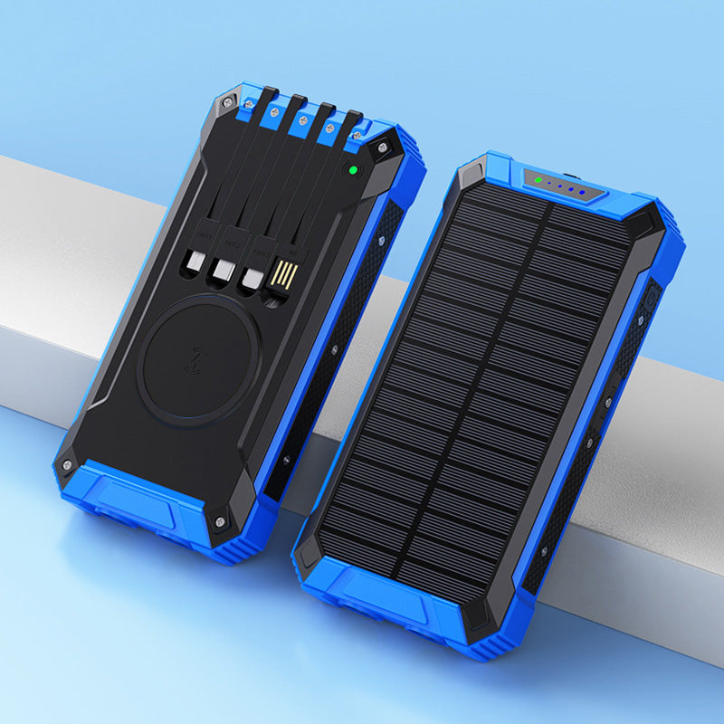 Solar Wireless Portable Power Bank