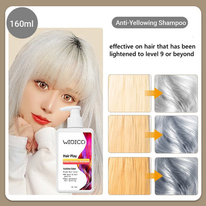 3-in-1 Instant Hair Dye Shampoo for Long-Lasting Color