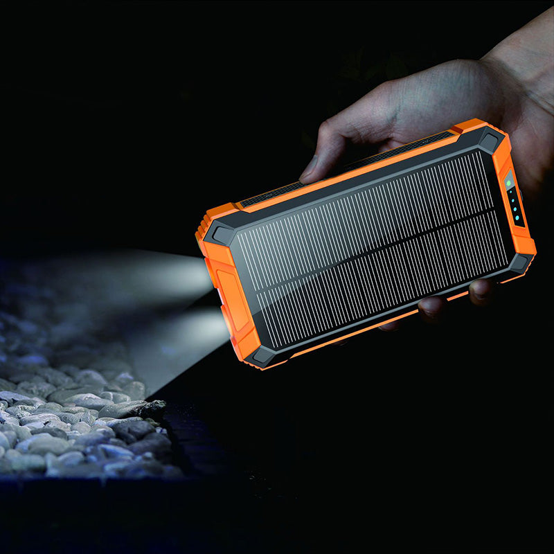 Solar Wireless Portable Power Bank