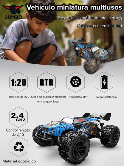 Professional children's remote-controlled cars and toys.