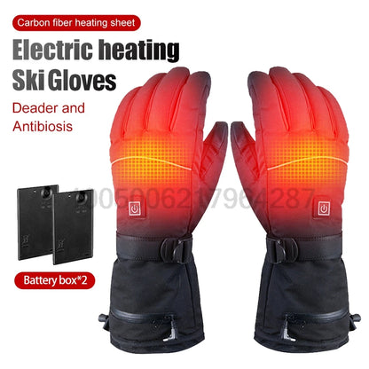 Heated Touchscreen Gloves for Winter - Zareki