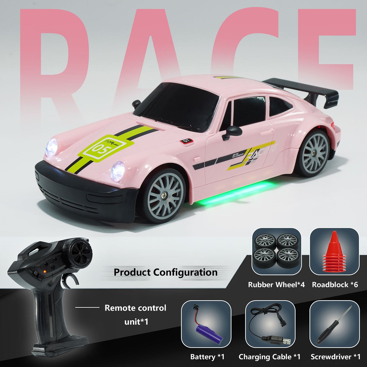 4WD Electric Racing Car Toy