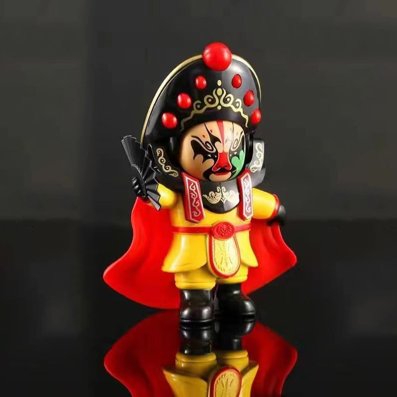 Sichuan Opera Face Changing Doll Ornament