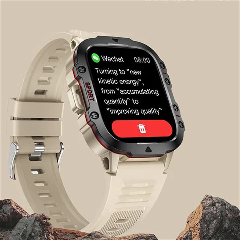 Rugged Outdoor Smart Watch - 100+ Sports Modes