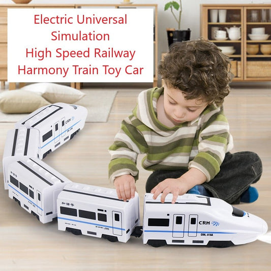 🌲Hot Sale 49% OFF🔥Electric Universal Simulation High Speed Railway Harmony Train Toy