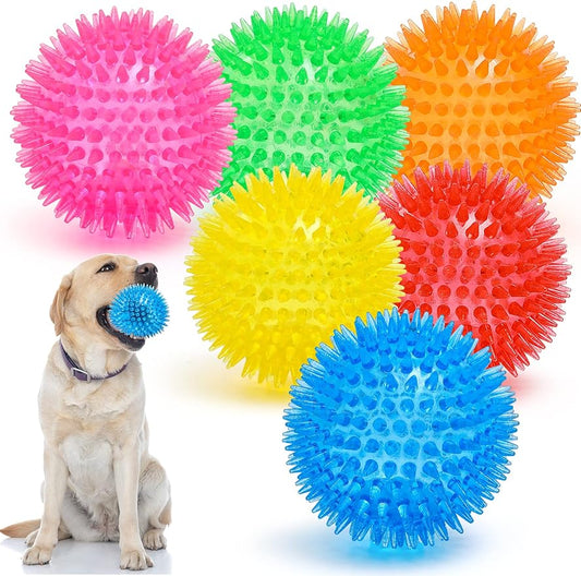 Squeaky Dog Toy Balls