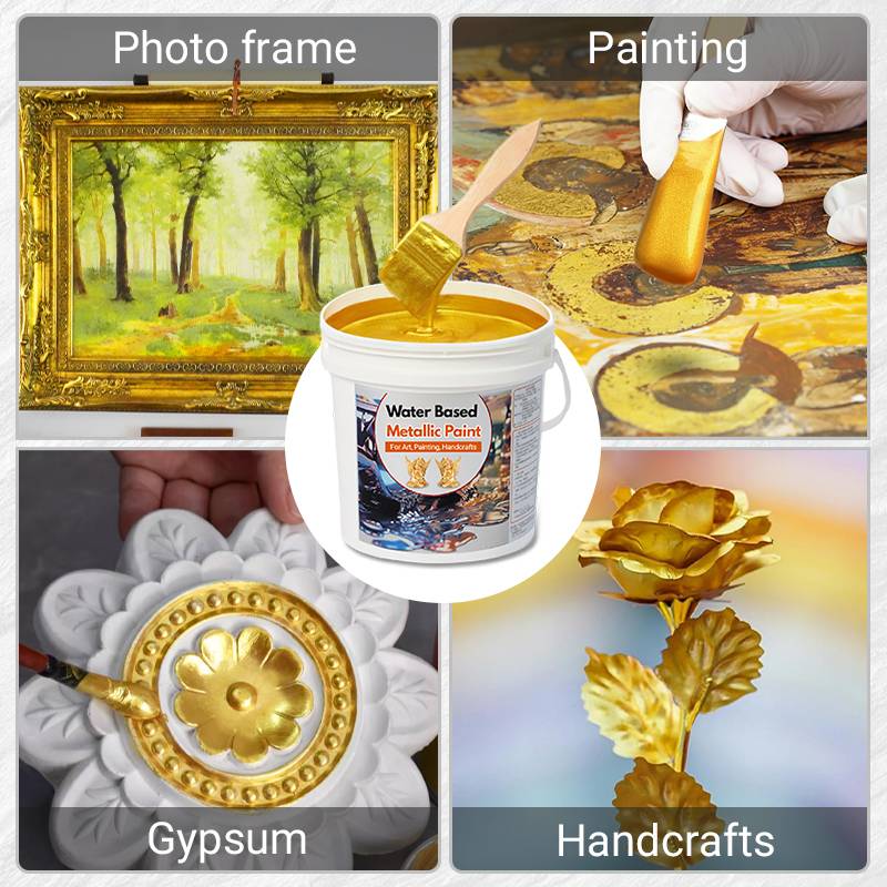 Water Based Gold Leaf Paint For Art, Painting, Handcrafts